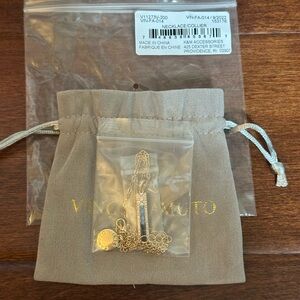 Vince Camuto Blue ombré necklace